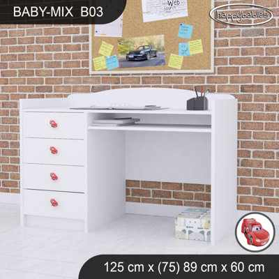 125cm Computer Desk