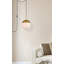 Luminaire suspendu sphère en verre et en métal 1 lumière Bulera-1704723177-1704723178