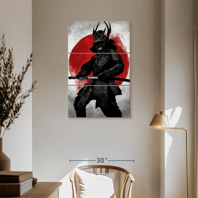 Leisha Samurai II, 57" H x 36" W