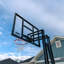 Lifetime Adjustable Height 52'' W Steel Portable Full-Size Basketball Hoop with Breakaway Rim