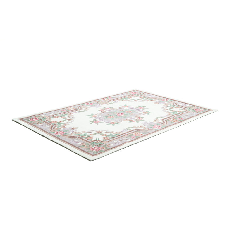 Costilla Floral Hand Woven Area Rug, Rectangular 70cm x 140cm