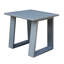 Table de bout d'extérieur carrée, table d'appoint