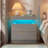 LED Nightstand with Drawers-224815441