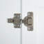Armoire de rangement pour salle de bain avec 2 tablettes ouvertes-771414511
