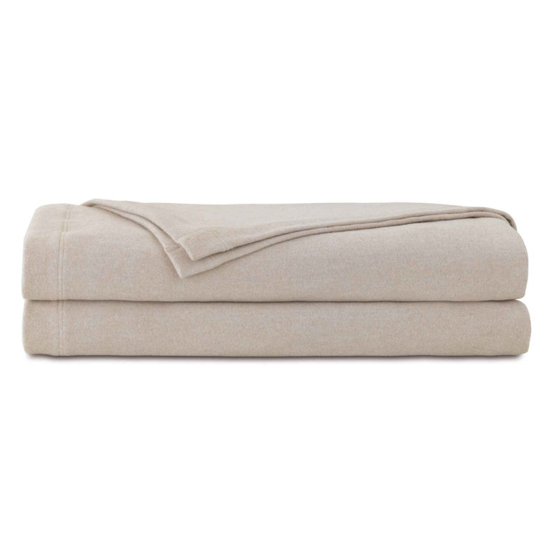 Brera Hand Woven Blanket, Bisque, Queen