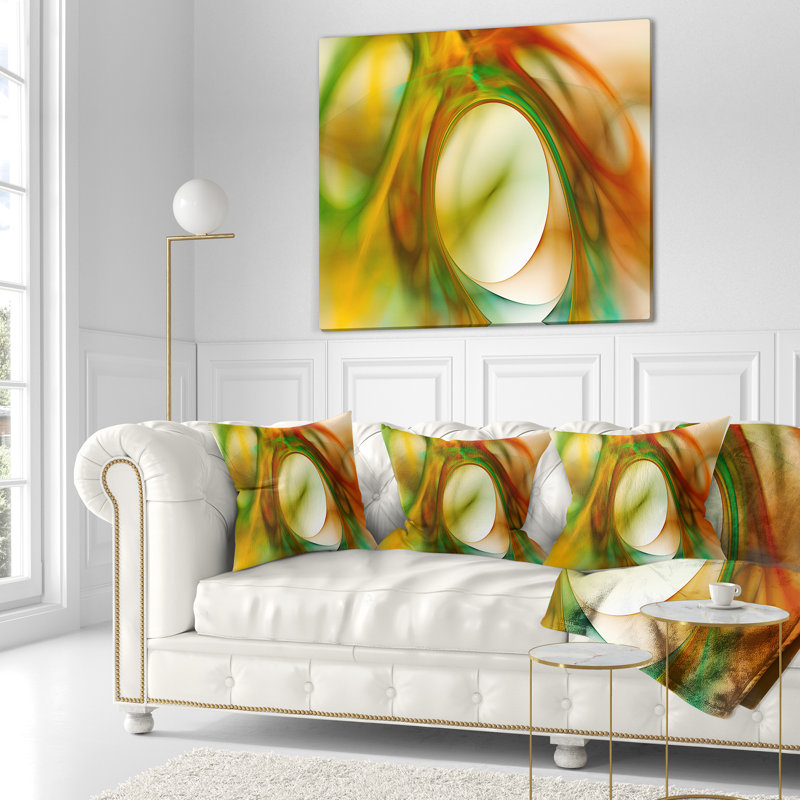 Coussin Abstract, 16 po x 1 po, Coussin décoratif