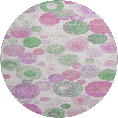 Premium Machine Washable Jakiyra AMF1896 Geometric Rug