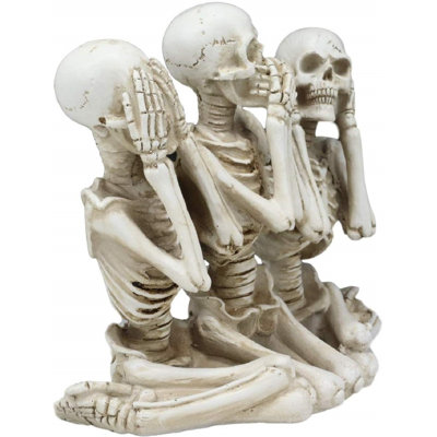 Evil Female Skeletons Figurine