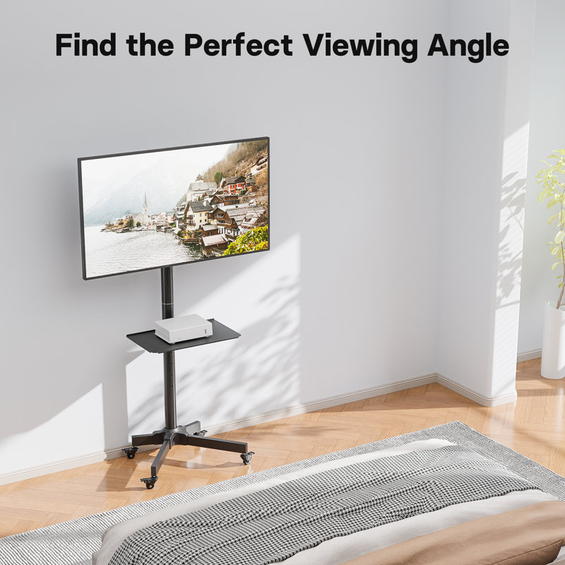TV Stand for TVs up to 55", Black