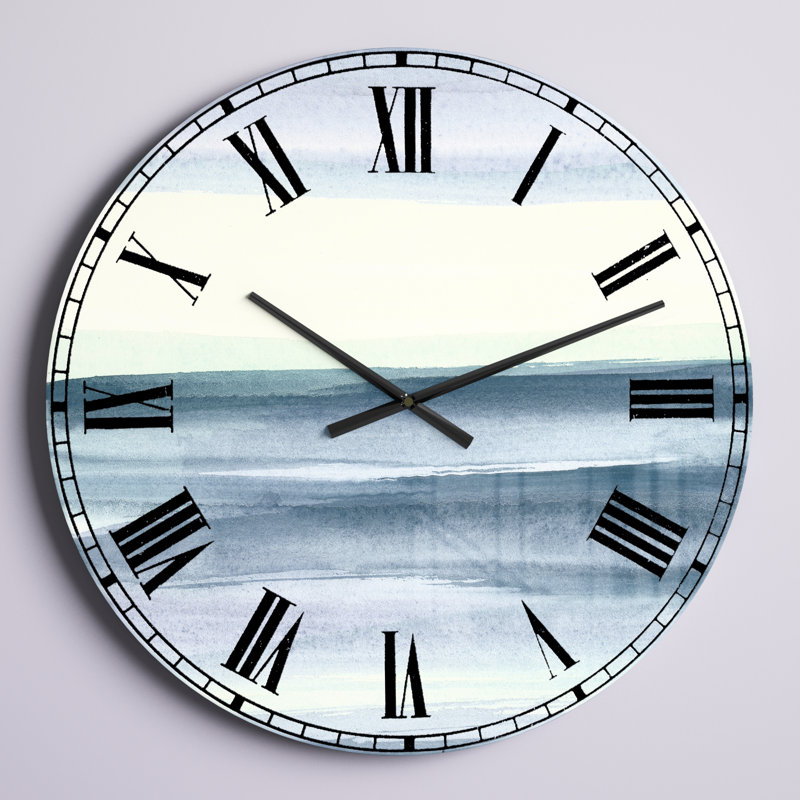 Swigart Farmhouse Dawn I Wall Clock, Medium