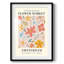 Imprimé floral rétro Cxxix - impression encadrée-2061042540