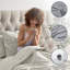 Ensemble d'édredon plissé avec draps Bed-in-a-Bag-103134068-103134072