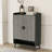 Adjustable 7-Tier Shoe Cabinet with Hidden Storage, Durable E0 Board Construction for Entryway or Multi-Use Organization.-1415266878