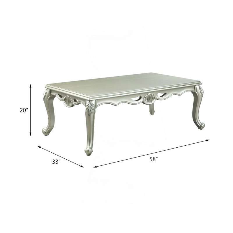 Table basse champagne