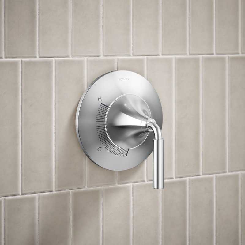 Tone Pressure-Balancing Shower Faucet Trim, Polished Chrome