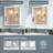 Recessed or Surface LED Mirror Medicine Cabinet, Defogger, Touch Sensor, Dimmer, Outlets and USBs-767494712