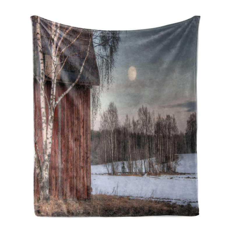 Hand Woven Throw Blanket, 50" x 60"