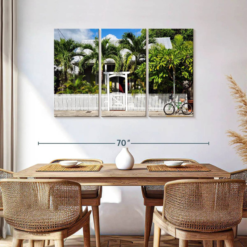 Lilie Key West Cottage, H 36 po x l 57 po