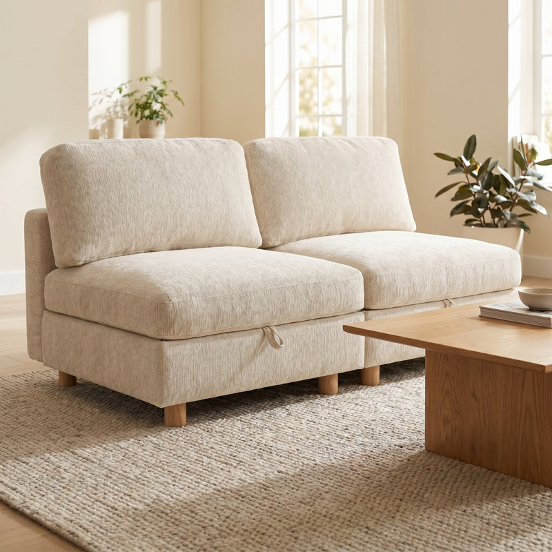 Siège de canapé modulaire, Beige