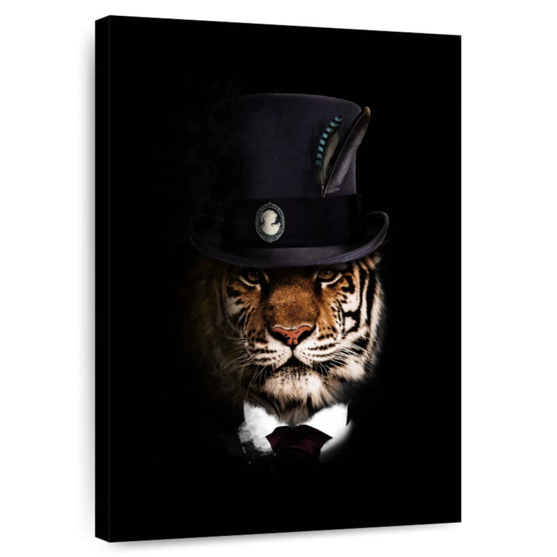 Ketti Classy Tiger I, 39" H x 26" W