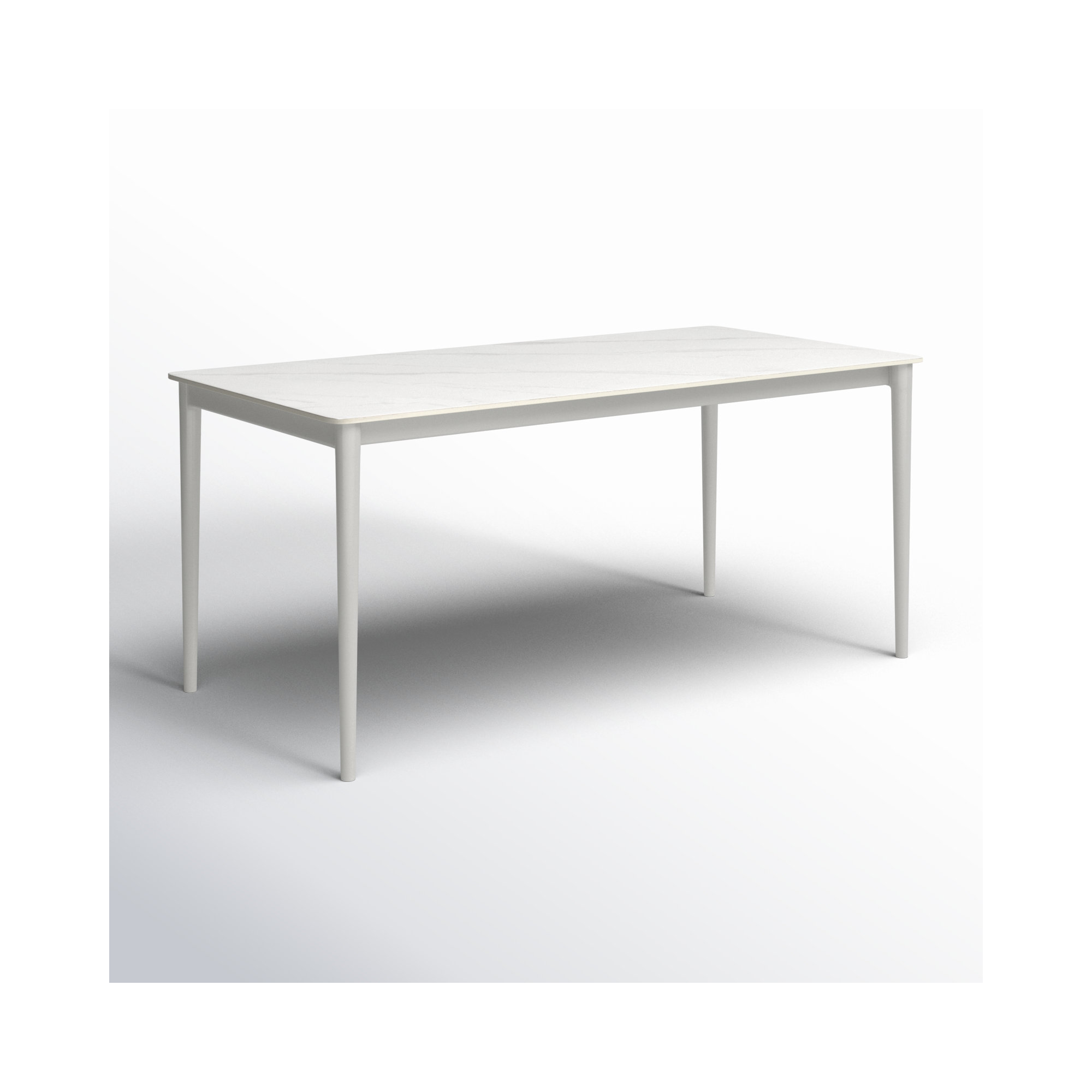 Cadedra 71'' Stone Outdoor Dining Table