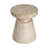 Outdoor Travertine Side Table-683784348