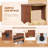 Pitman Computer Desk with Power Outlet