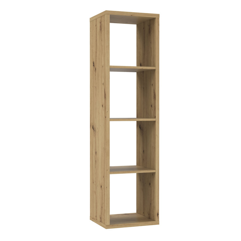 141.8cm H x 38.2cm W Standard Bookcase, Artisan Oak