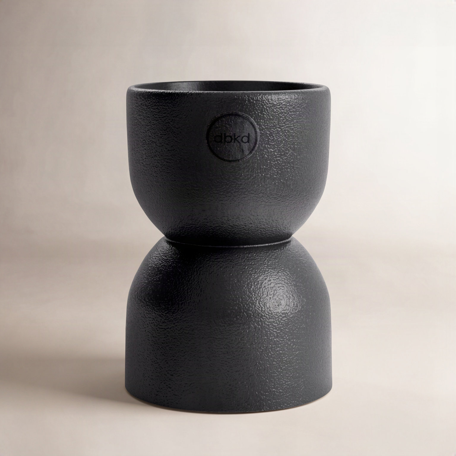 Ceramic Table Vase, 3.94" H x 2.76" W x 2.76" D
