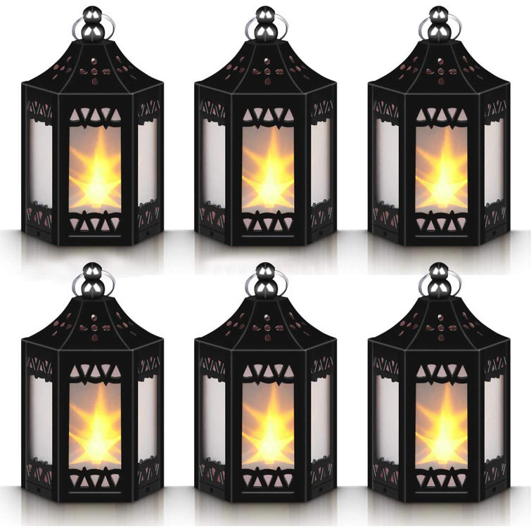 X－MAX FURNITURE 4.4'' Battery Powered Outdoor Lantern