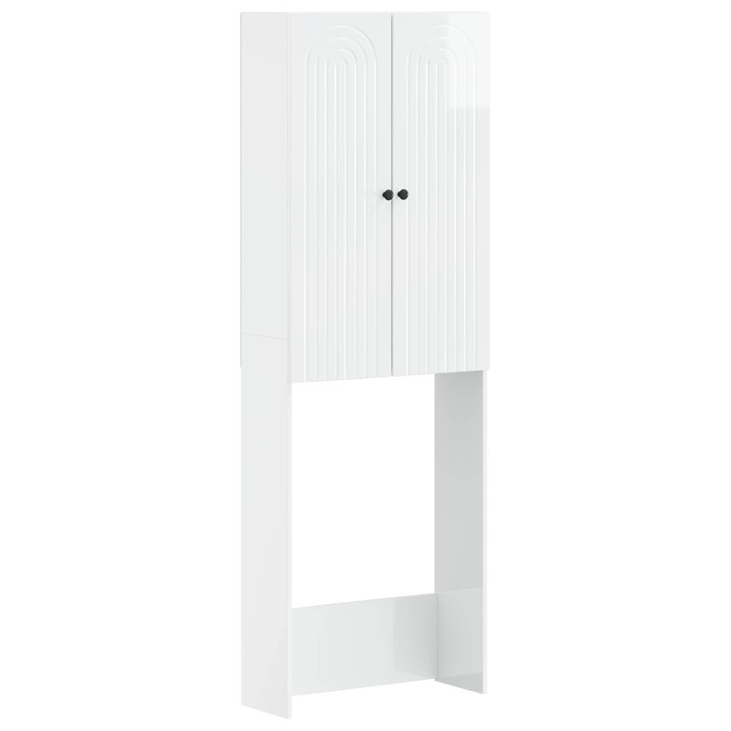 Over the Toilet Storage, High Gloss White