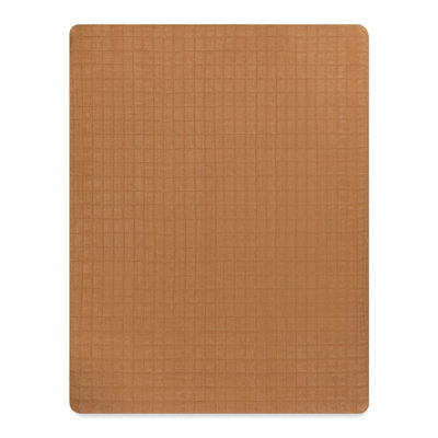Burnt Sienna Muslin All-Stages Midi Crib Sheet