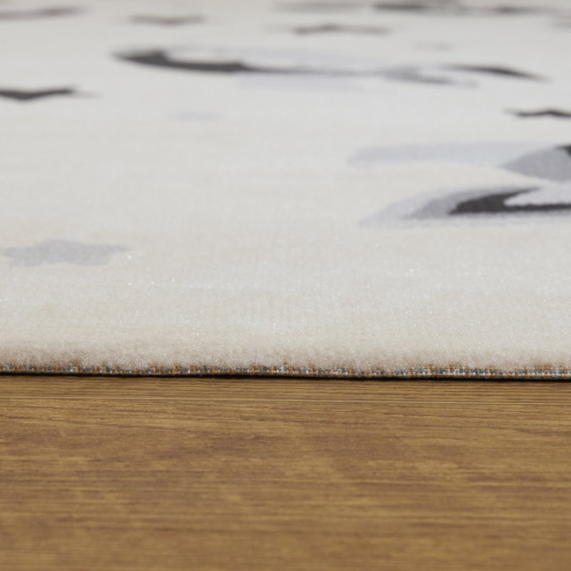 Tapis crème Dolans, Rectangle 5 pi 3 po x 7 pi