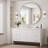 Evangelista Aluminum Alloy Framed Tempered Glass Round Wall Mirror-2106355995-2106355999