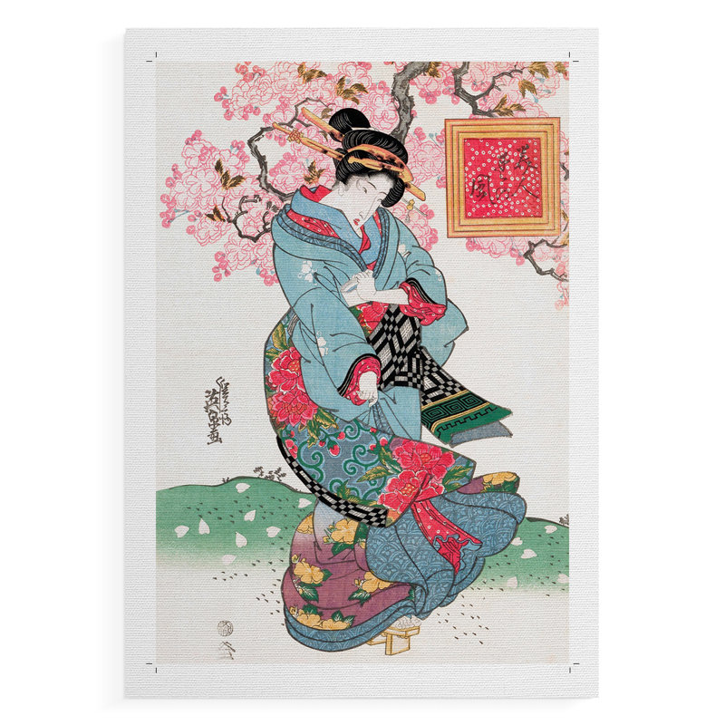 VintageJapan I - impression sur toile seulement - non encadrée, H 18 po x l 12 po
