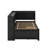 Twin Size L-Shaped Bookcases Bed With Power Outlets, USB And Two Drawers-911096450
