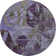 Premium Machine Washable Cerrito AMF555 Purple Rug