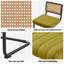 Tabouret rembourré en velours Krickelin-1200008073-1200008075-1200008072