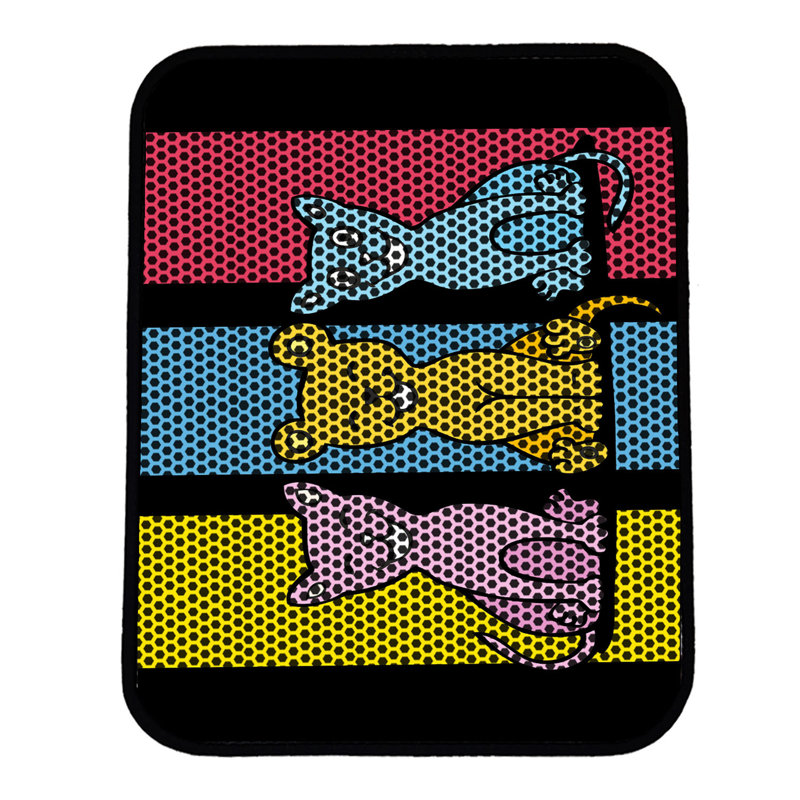 Tapis pour litière de qualité supérieure, 18 po x 24 po | 50% PVC / 50% polyester, lavable à la machine et passer l'aspirateur | Conception durable et facile à nettoyer pour les propriétaires d'animaux de compagnie | Protégez vos planchers des dégâts de la litière