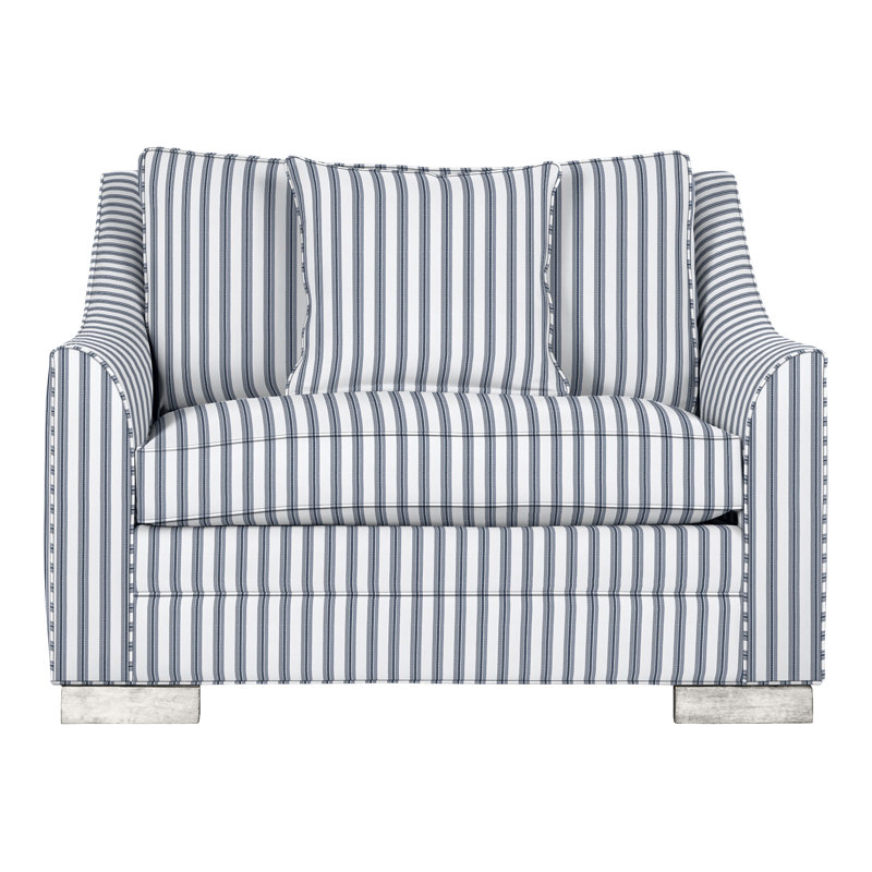 Nicholas Chair And A Half, Casa Blanca, Perigold Excel Denim