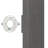 Serra 14-inch 2-light Graphite LED Exterior Wall Sconce-613762230-613762228