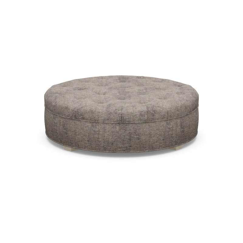 Round Ottoman, 5246-70, Sandstone
