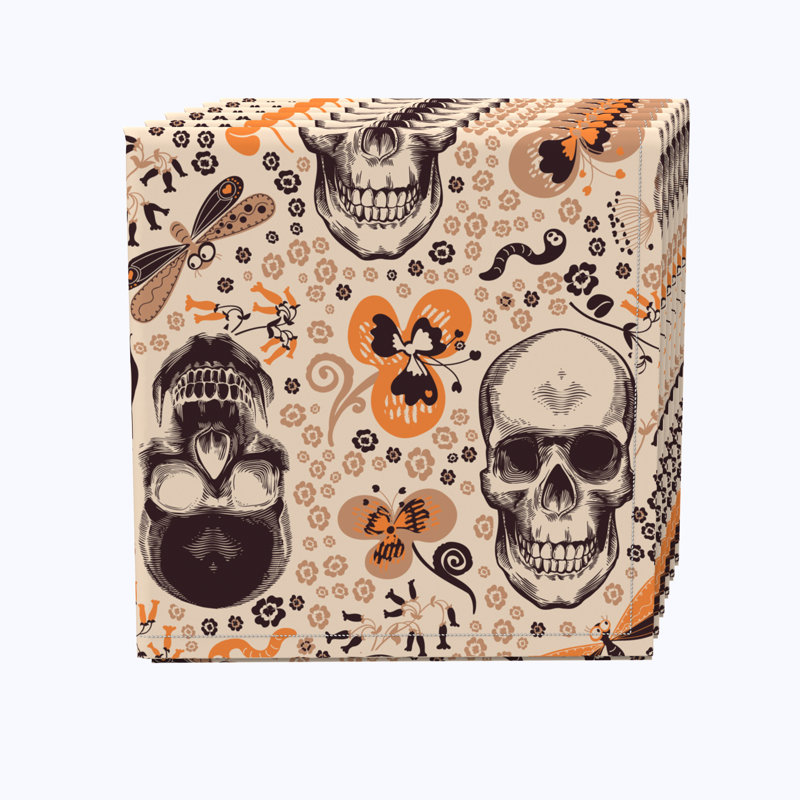 Dasanii 100% Cotton No Pattern Square Napkin
