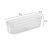 Sterilite Narrow Storage Trays for Desktop & Drawer Organizing, Clear (48 Pack)