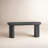Mendoza Sante Console Table-Raw Black