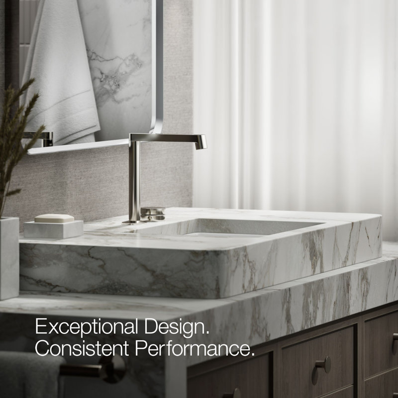 Components Bathroom Sink Rocker Handle, Polished Nickel