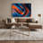 Gradient Abstract 90 Purple Canvas Wall Art