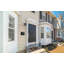 Boîte aux lettres murale pour l'extérieur, boîte aux lettres moyenne en acier galvanisé avec serrure et boîte à clés, noir