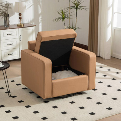 Chaise d'appoint moderne rembourrée