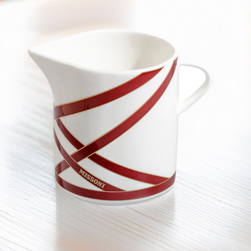 Nastri Bordeaux Creamer - H 8,5  9 Cm.